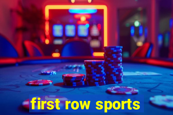 first row sports